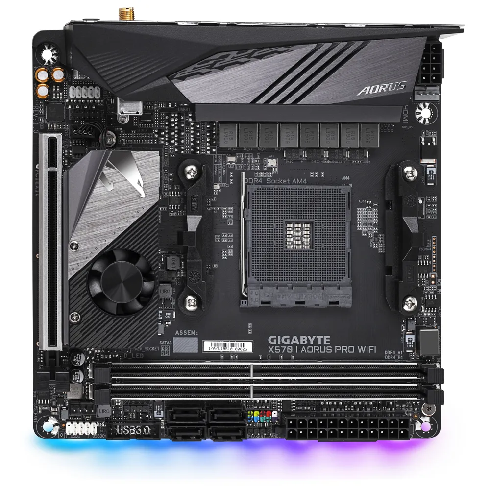 Gigabyte X570 I Aorus Pro Wi-Fi Mini-ITX - motherboard - Multitronic